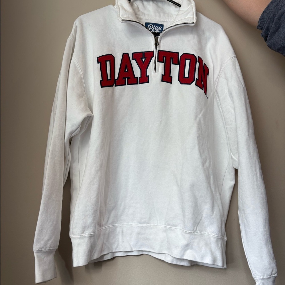 Dayton quarter zip, very lightly worn